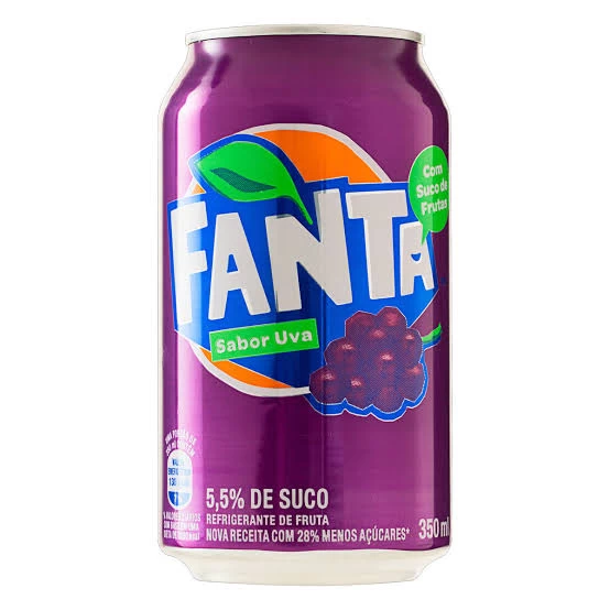 Fanta Uva Lata 350ml